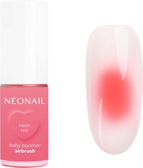 NEONAIL Baby Boomer Airbrush Neon Red