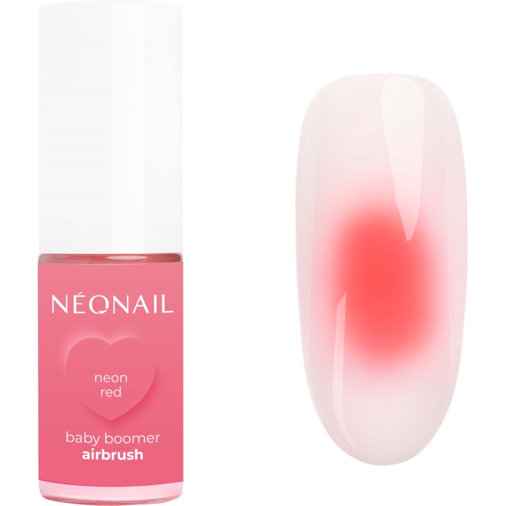NEONAIL NEONAIL Baby Boomer Airbrush Neon Red