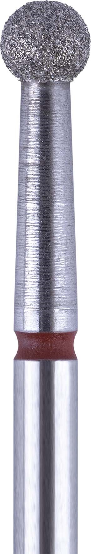 Pieni metallityökalu, jossa on pyöreä karkeapintainen pää ja suora varsi.