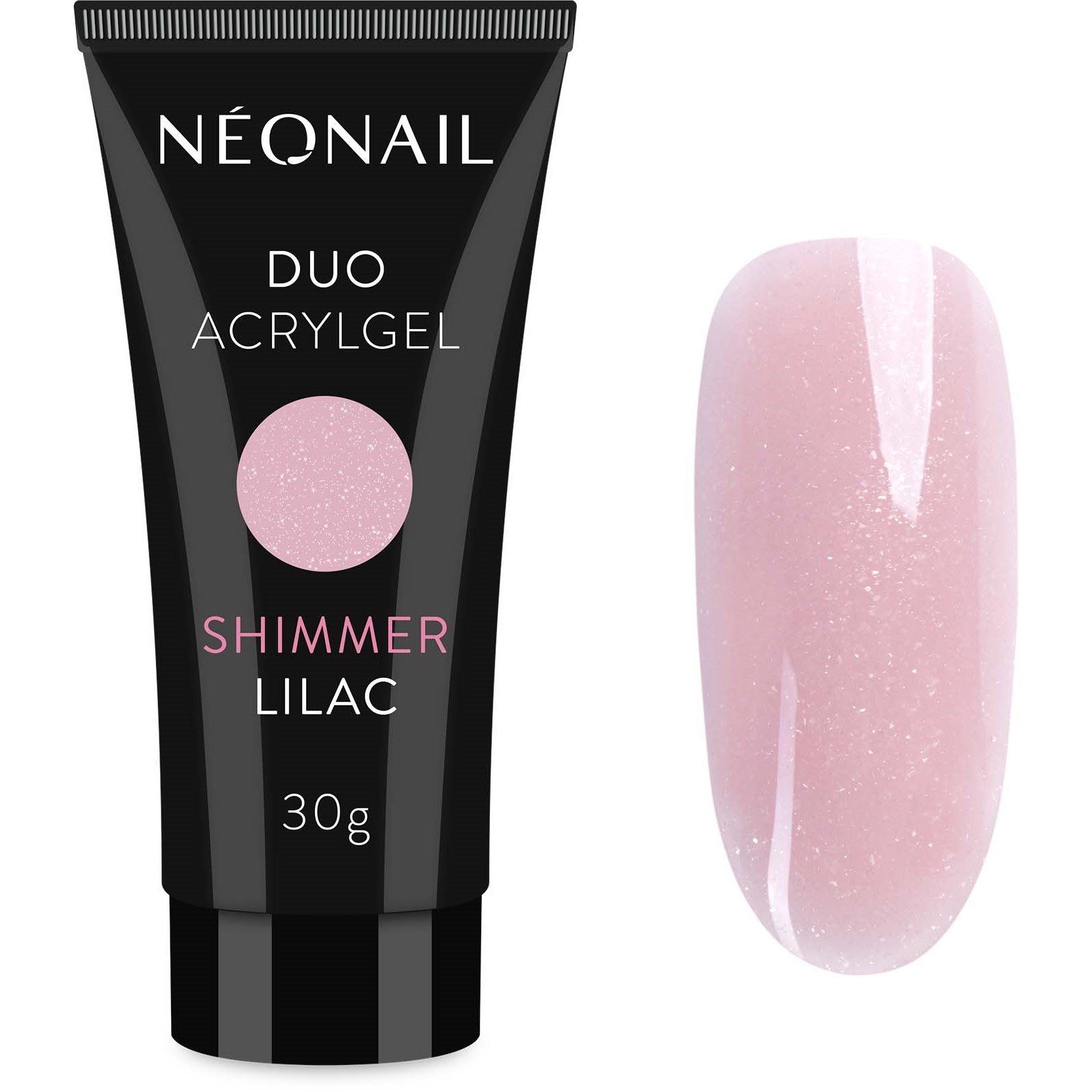 Läs mer om NEONAIL Duo Acrylgel Shimmer Lilac 30 g