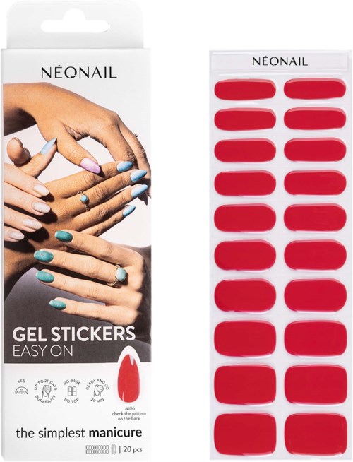 NEONAIL Gel Stickers Easy On M06
