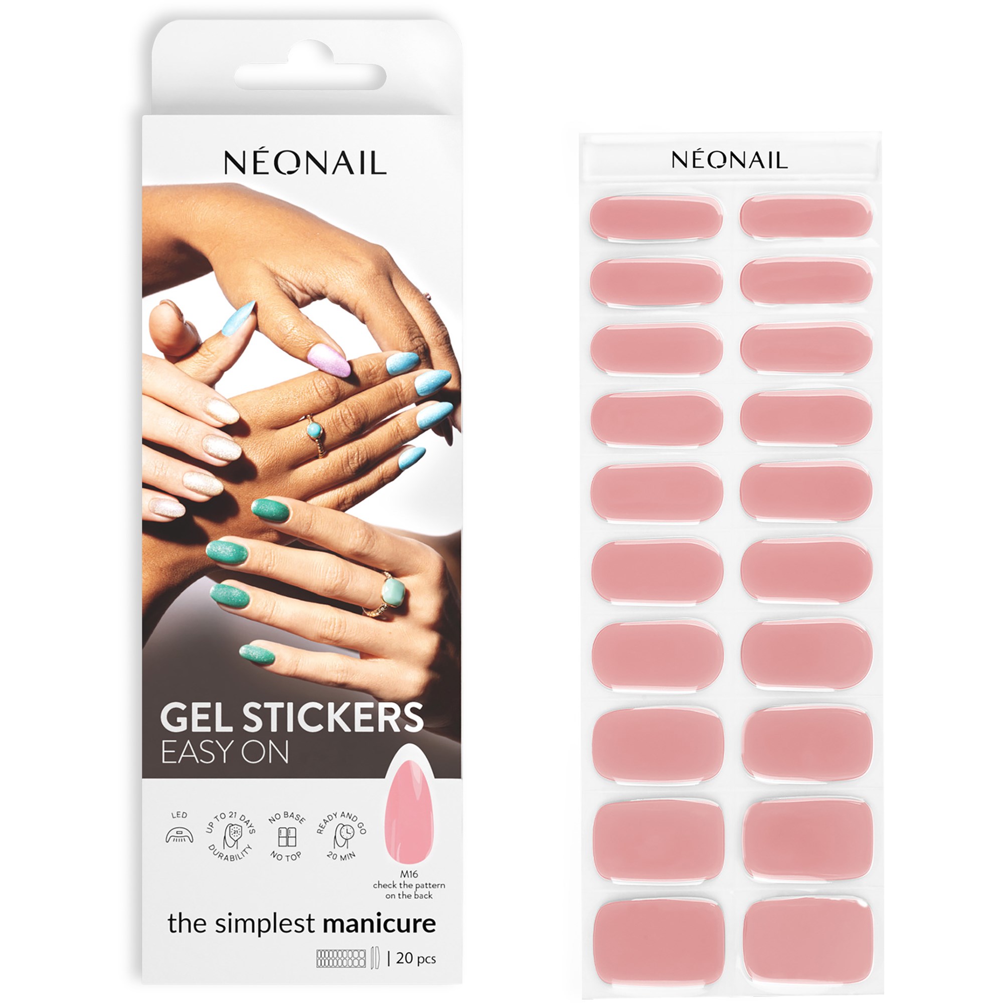 NEONAIL Gel Stickers Easy On Mani M16