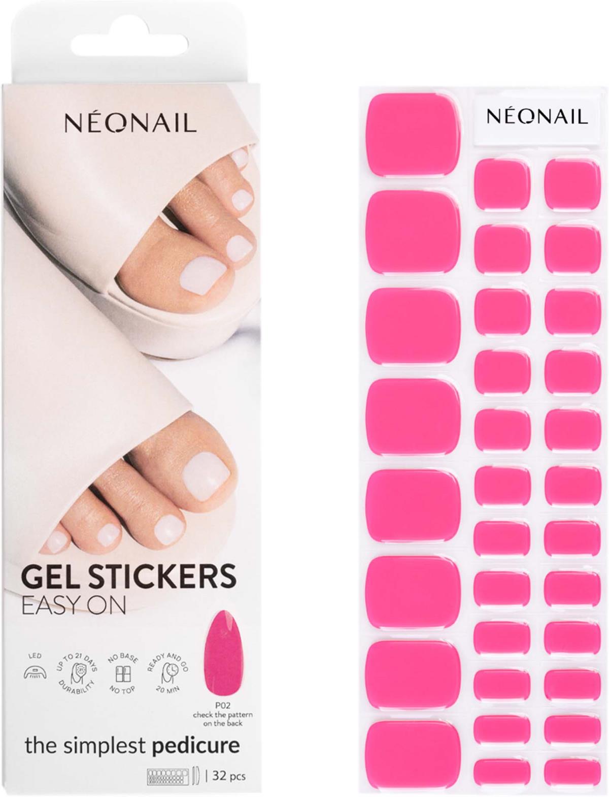 NEONAIL Gel Stickers Easy On P02
