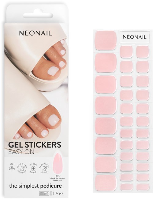 NEONAIL Gel Stickers Easy On Pedi P05