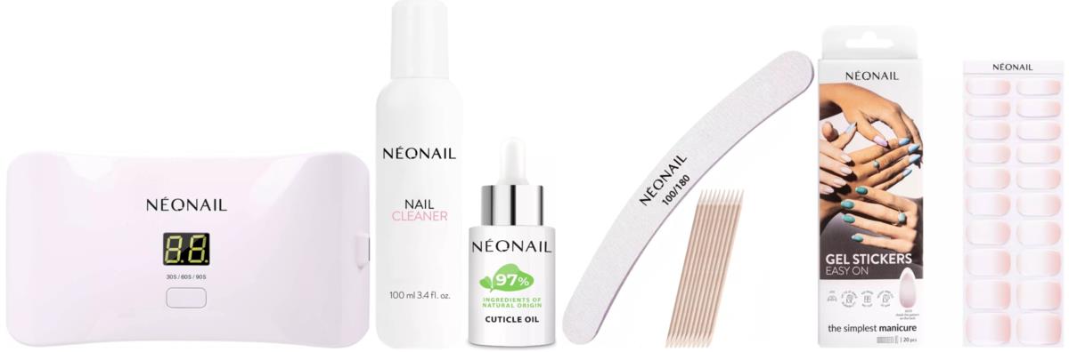NEONAIL Gel Stickers Full Kit M09