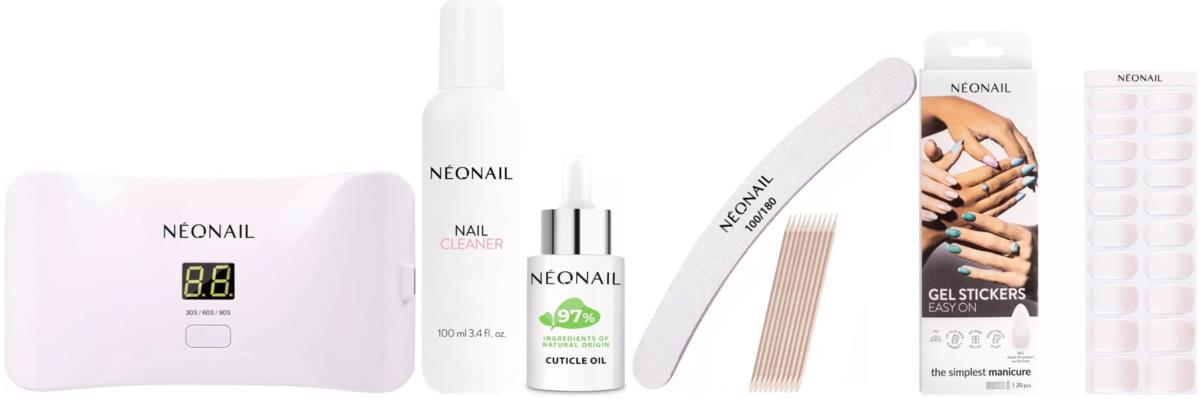 NEONAIL Gel Stickers Full Kit M12