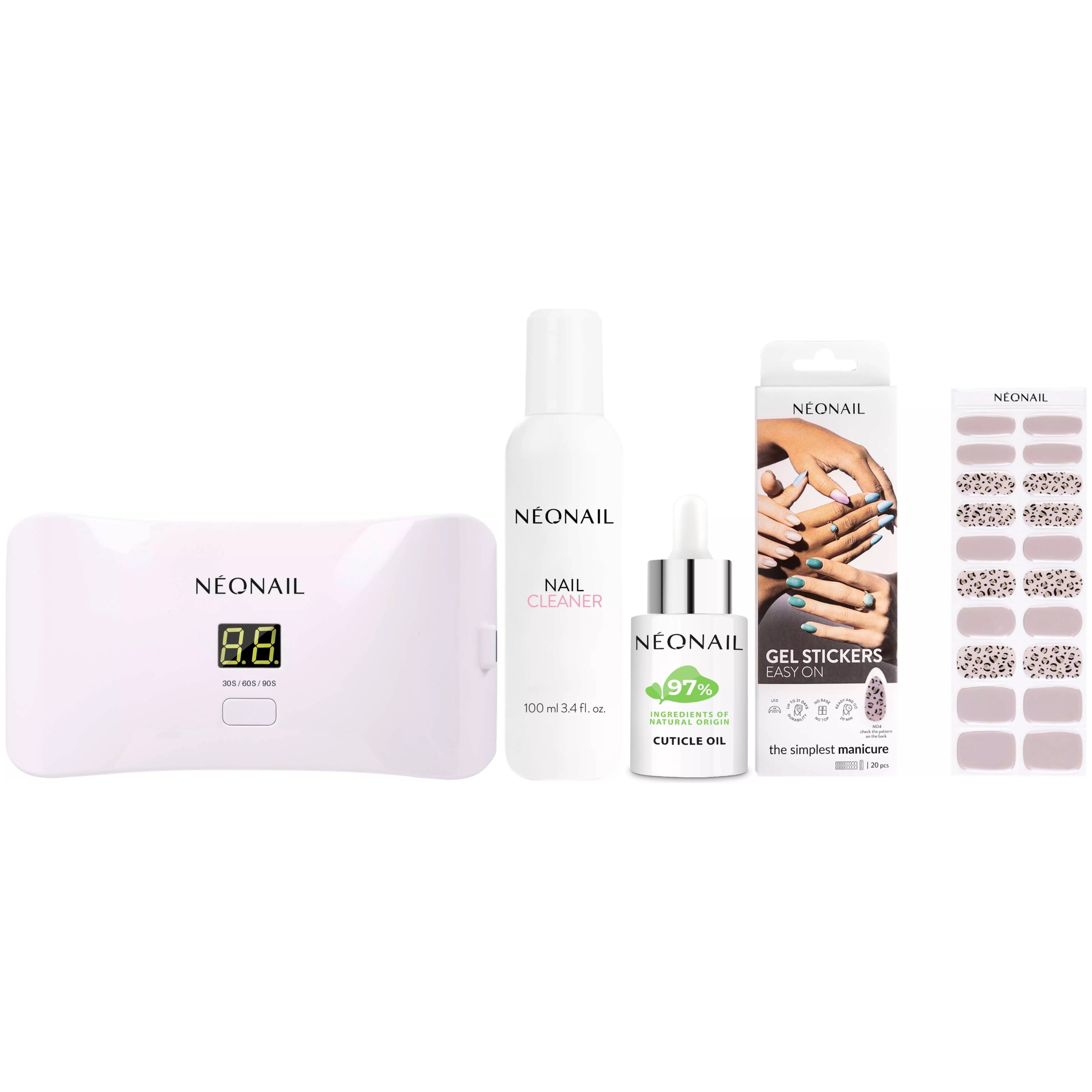 NEONAIL Gel Stickers Kit M04