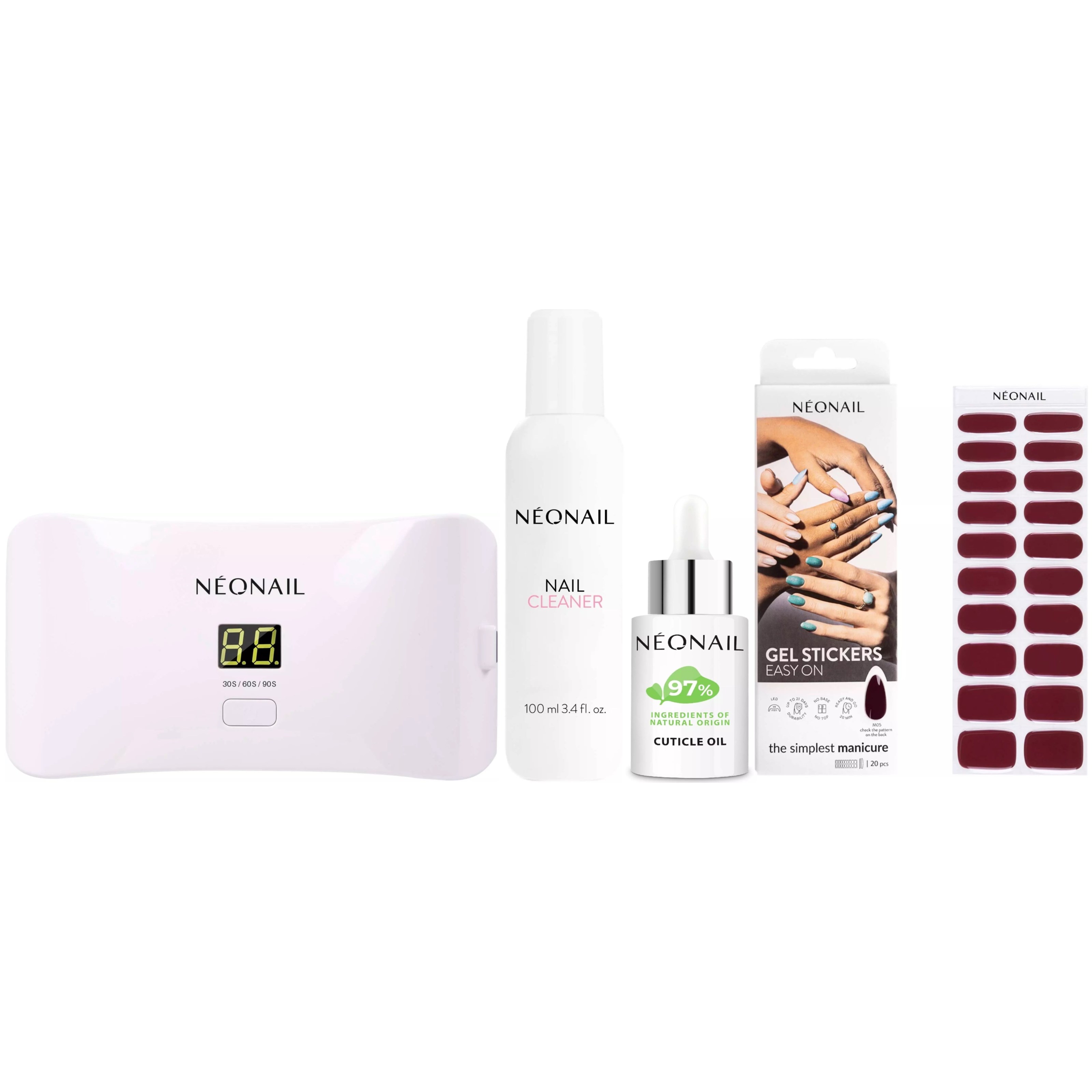 NEONAIL Gel Stickers Kit M05