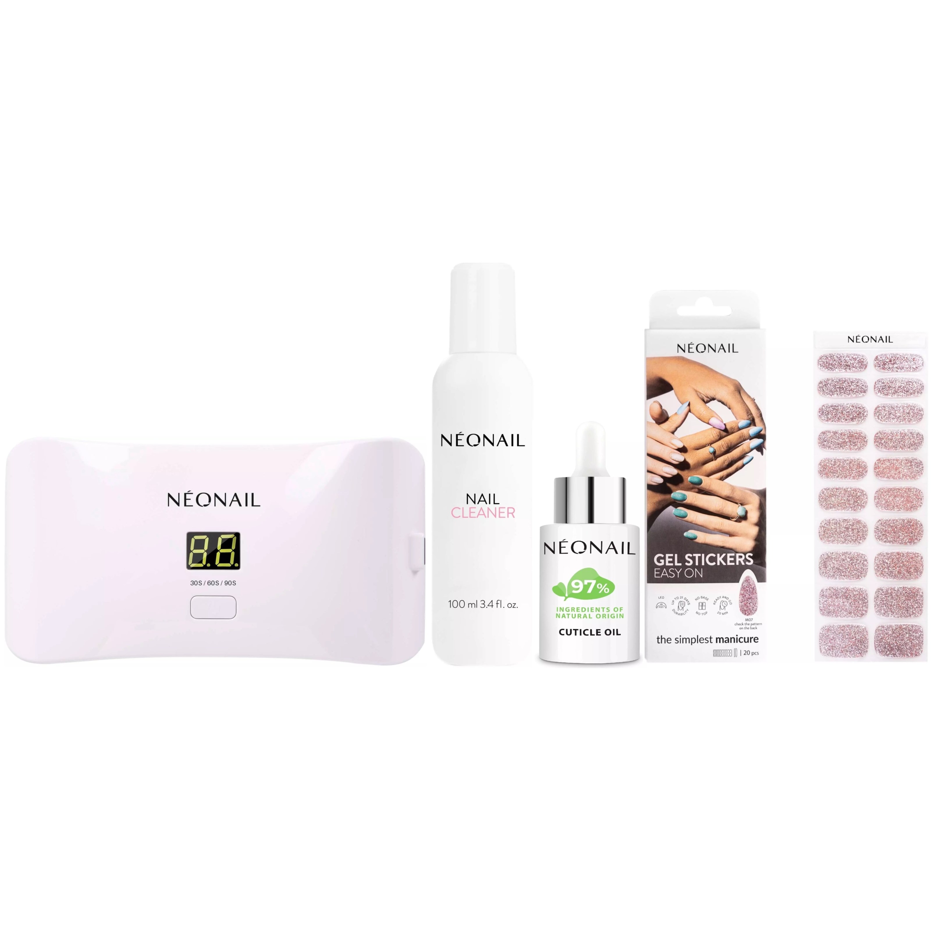 NEONAIL Gel Stickers Kit M07