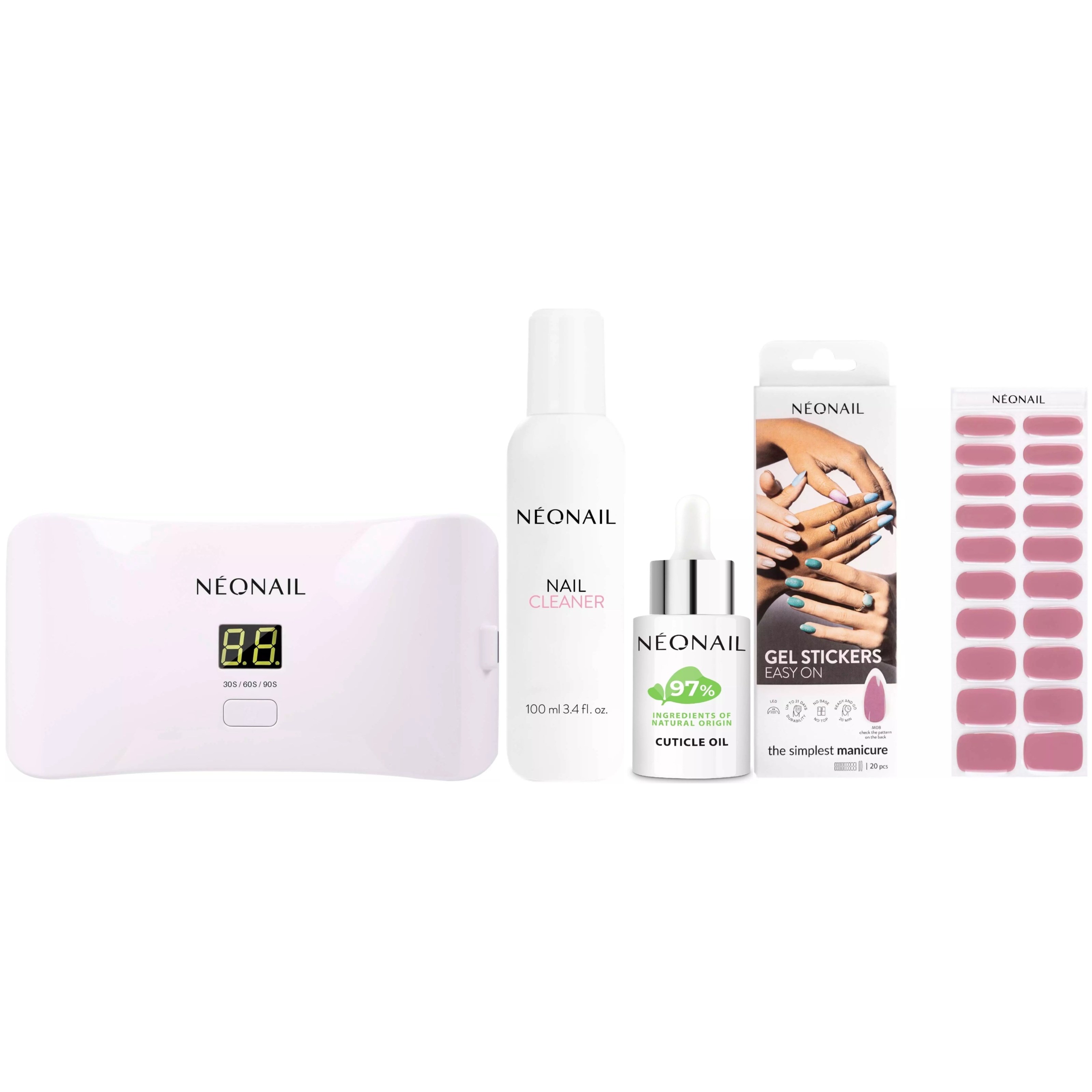 NEONAIL Gel Stickers Kit M08