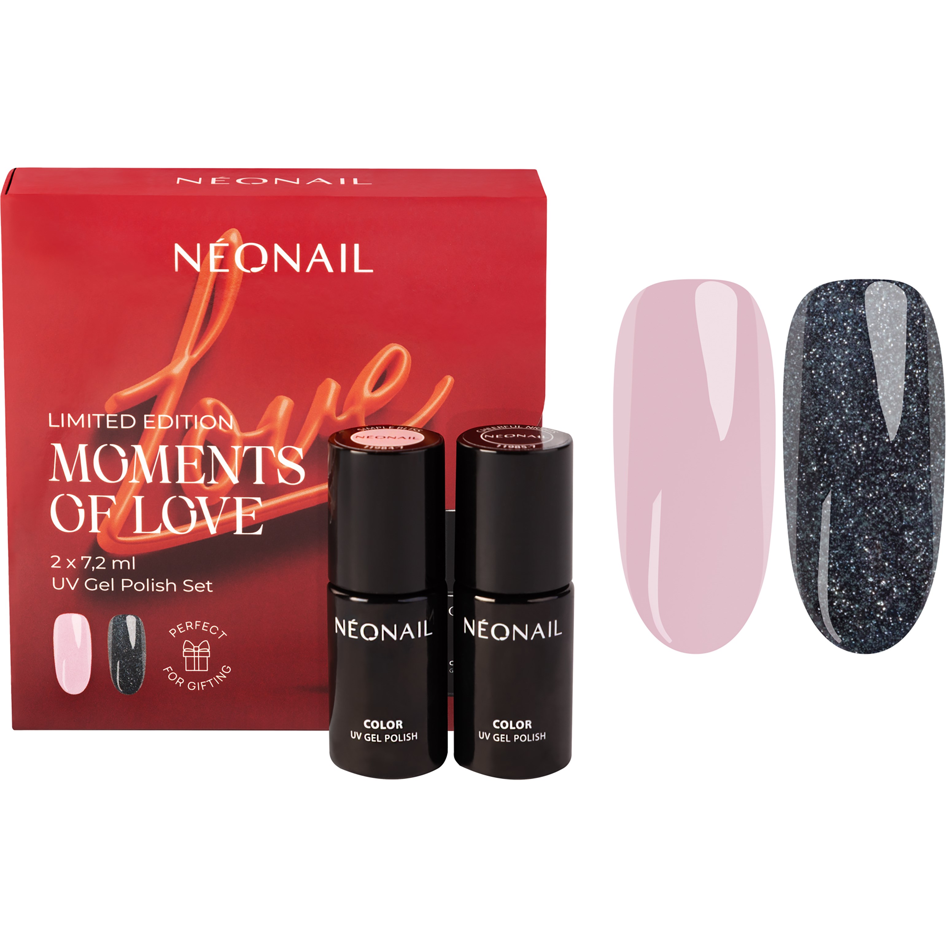NEONAIL Moments Of Love 2 UV Gel Polishes Set