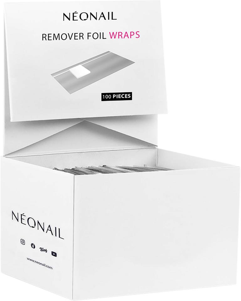 NEONAIL Nail Wrap Foil 100 Pcs
