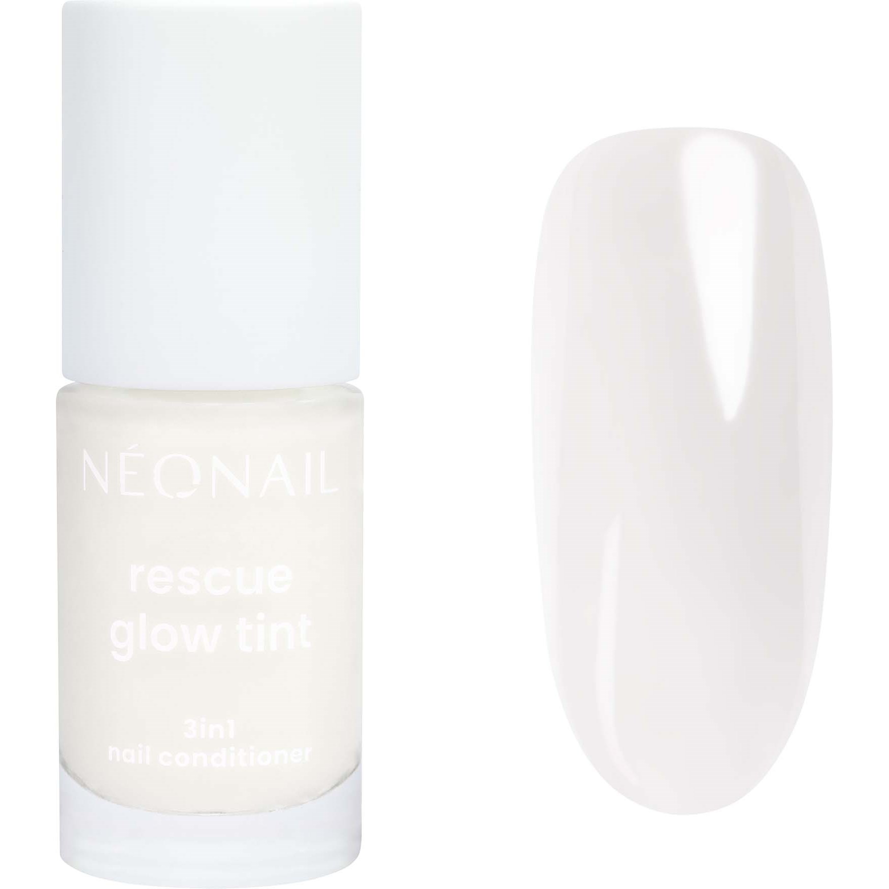 NEONAIL Rescue Glow Tint 3in1 Nail Conditioner Milky White