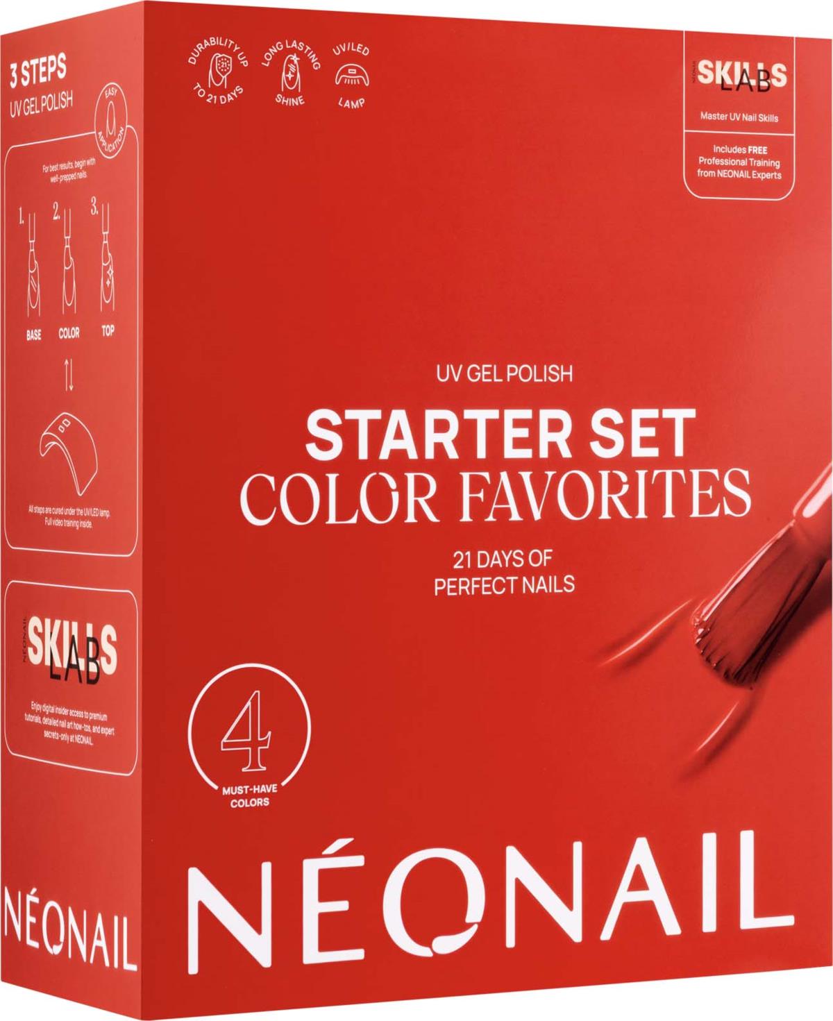 NEONAIL Starter Set Color Favourites