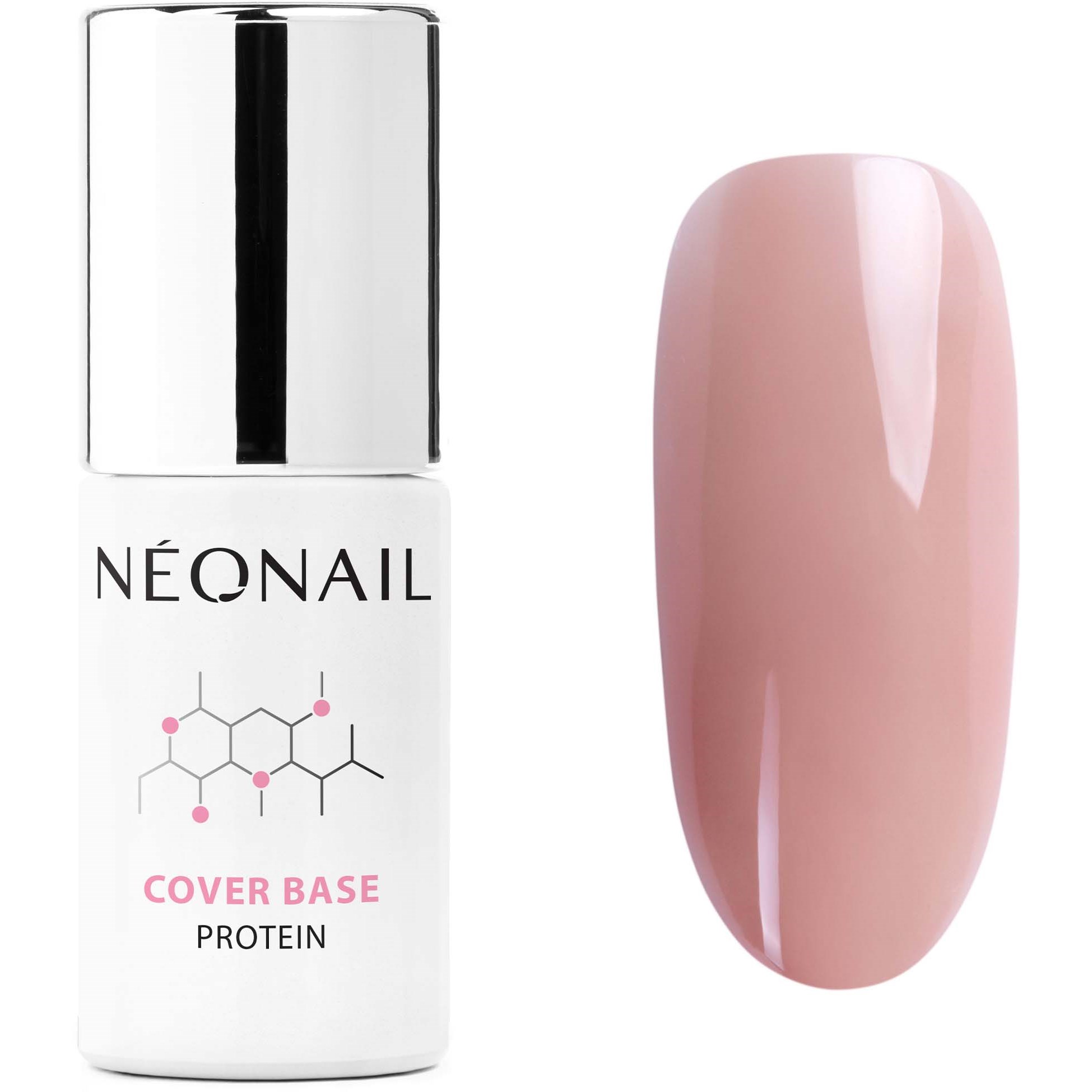 Läs mer om NEONAIL UV Gel Polish Cover Base Protein Cover Peach