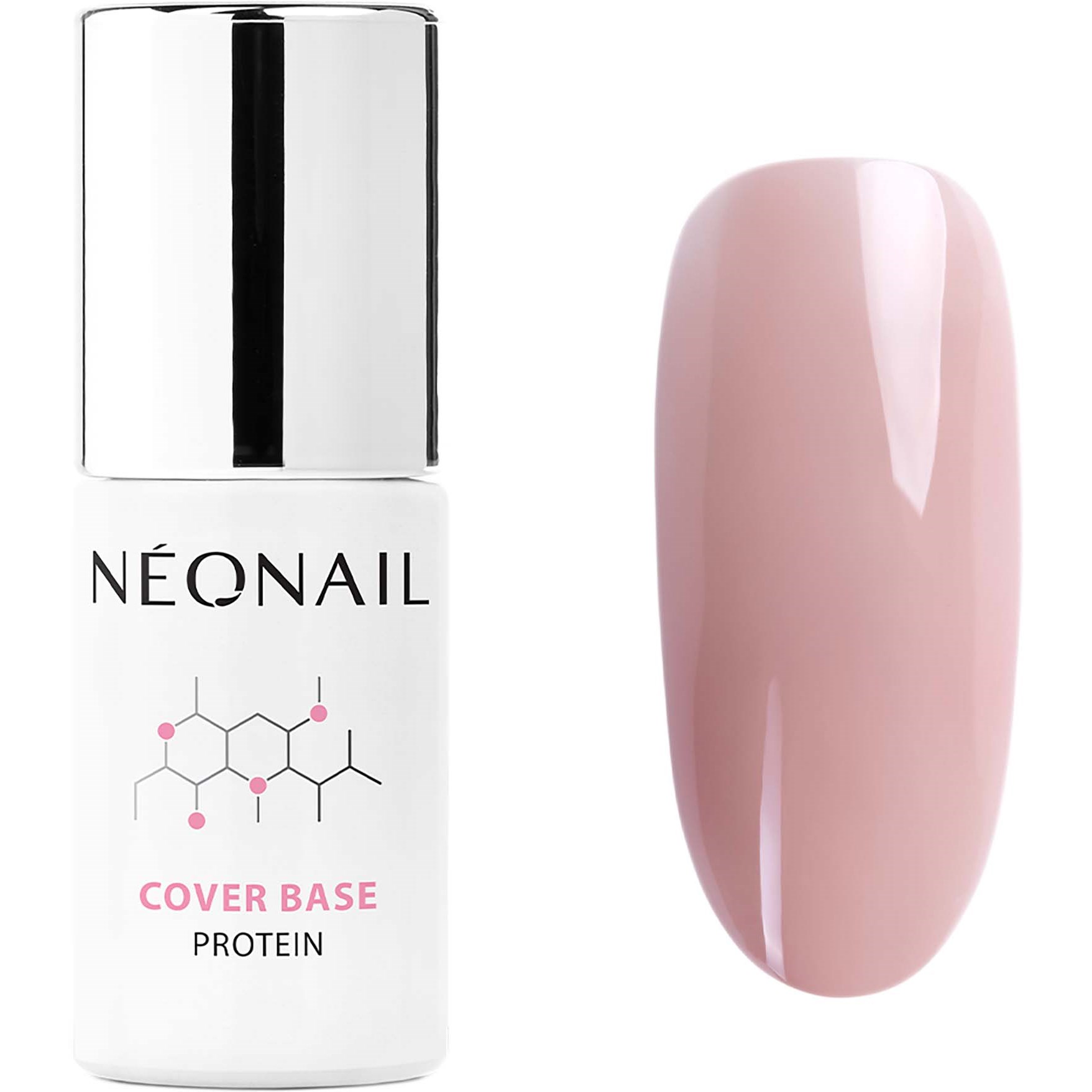 Läs mer om NEONAIL UV Gel Polish Cover Base Protein Natural Nude
