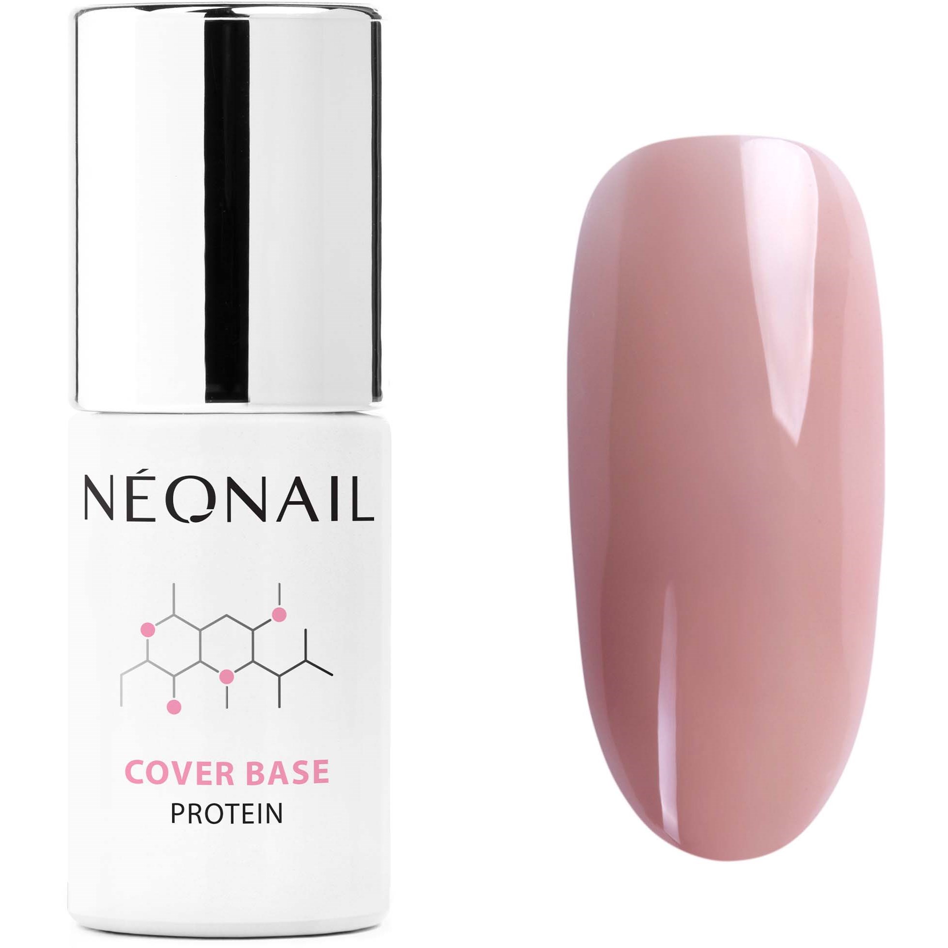 Läs mer om NEONAIL UV Gel Polish Cover Base Protein Pure Nude