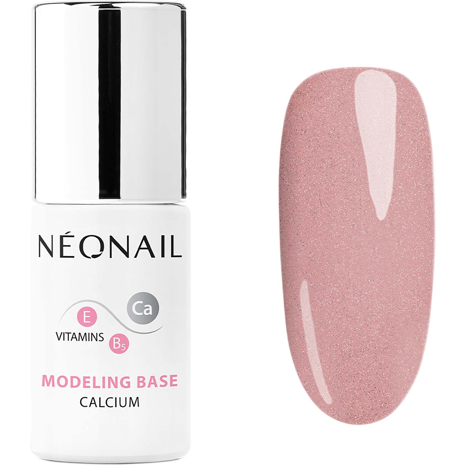 Läs mer om NEONAIL UV Gel Polish Modeling Base Calcium Bubbly Pink