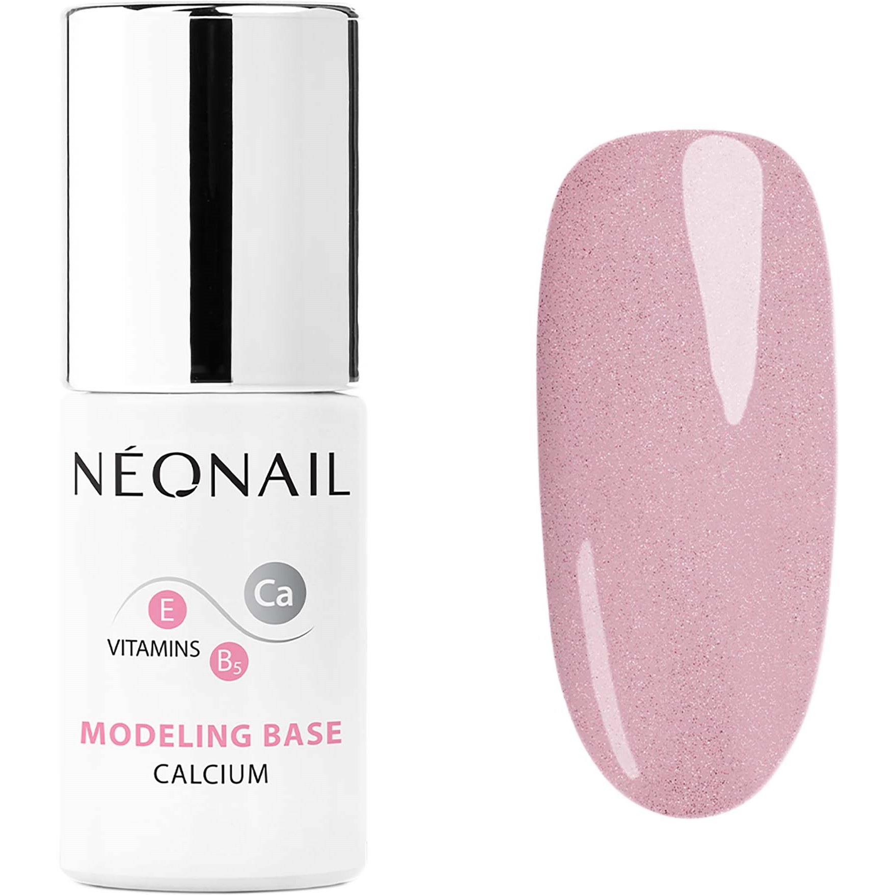 NEONAIL UV Gel Polish Modeling Base Calcium Luminous Pink
