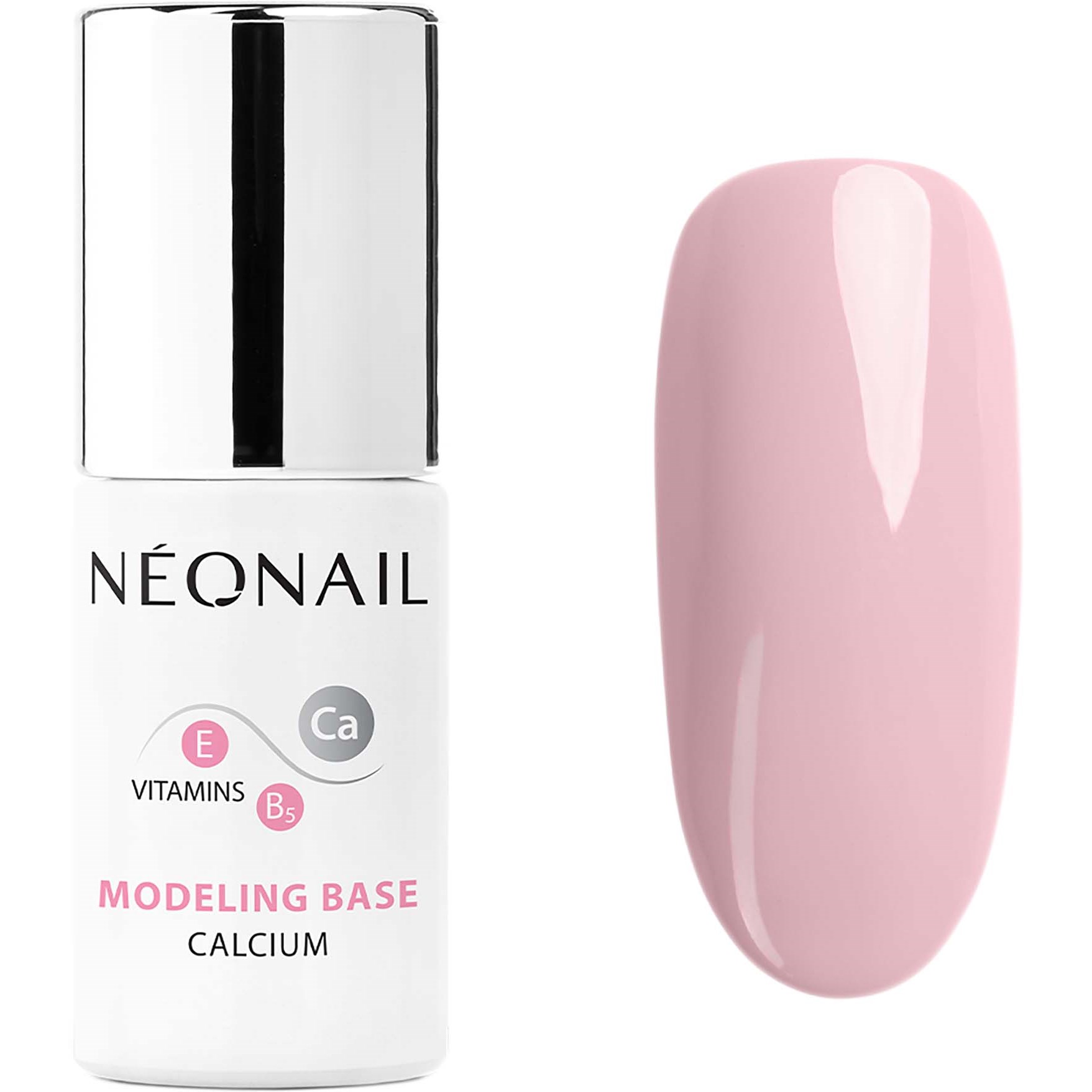 NEONAIL UV Gel Polish Modeling Base Calcium Neutral Pink