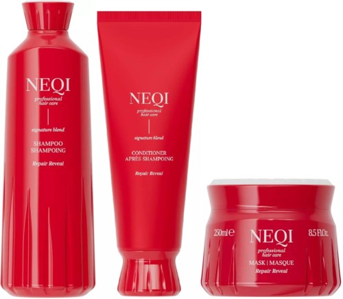 NEQI Repair Reveal Bundle Shampoo 330 ml & Conditioner 250 ml & Mask 250 ml