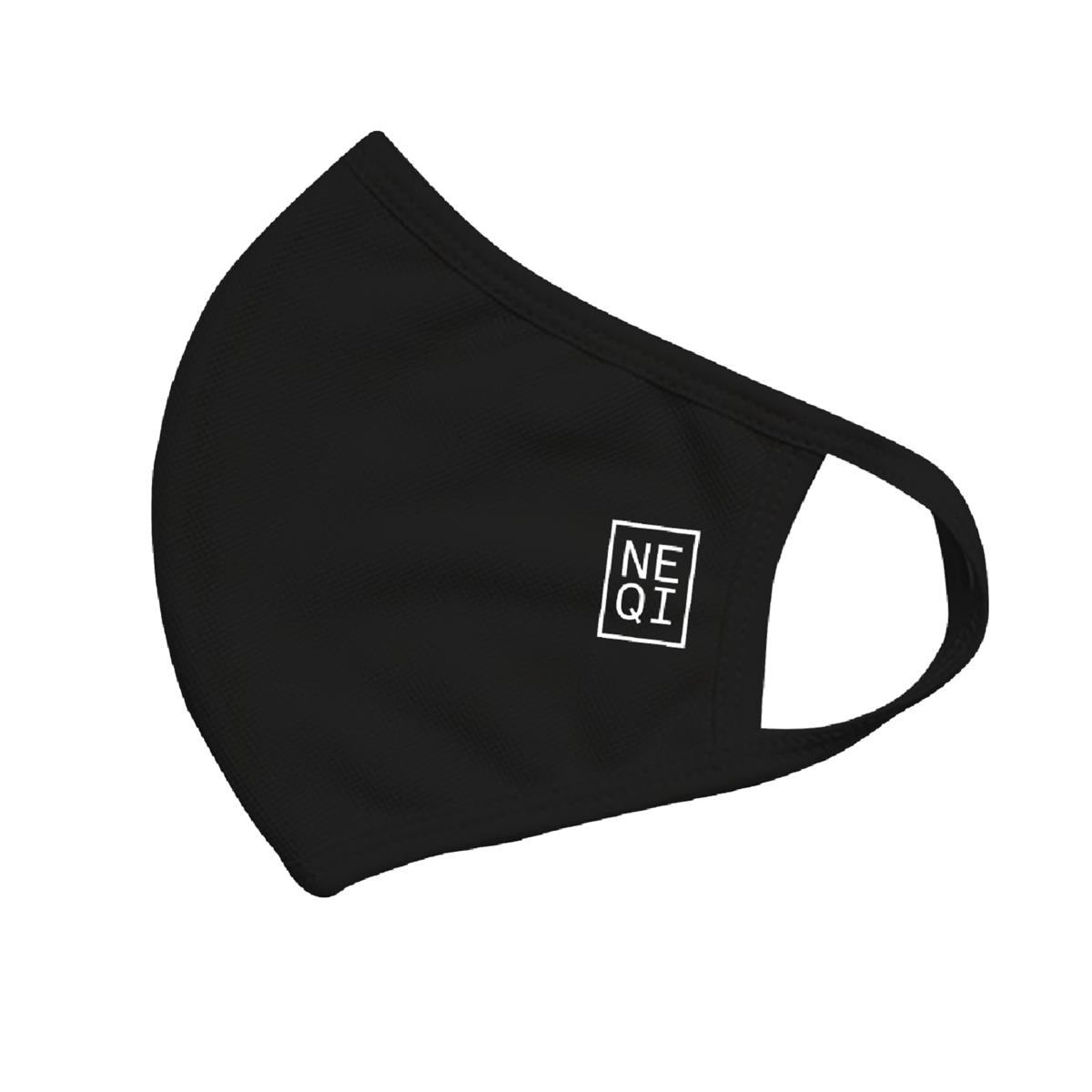 NEQI Reusable Face Mask Black ML 3 Pcs