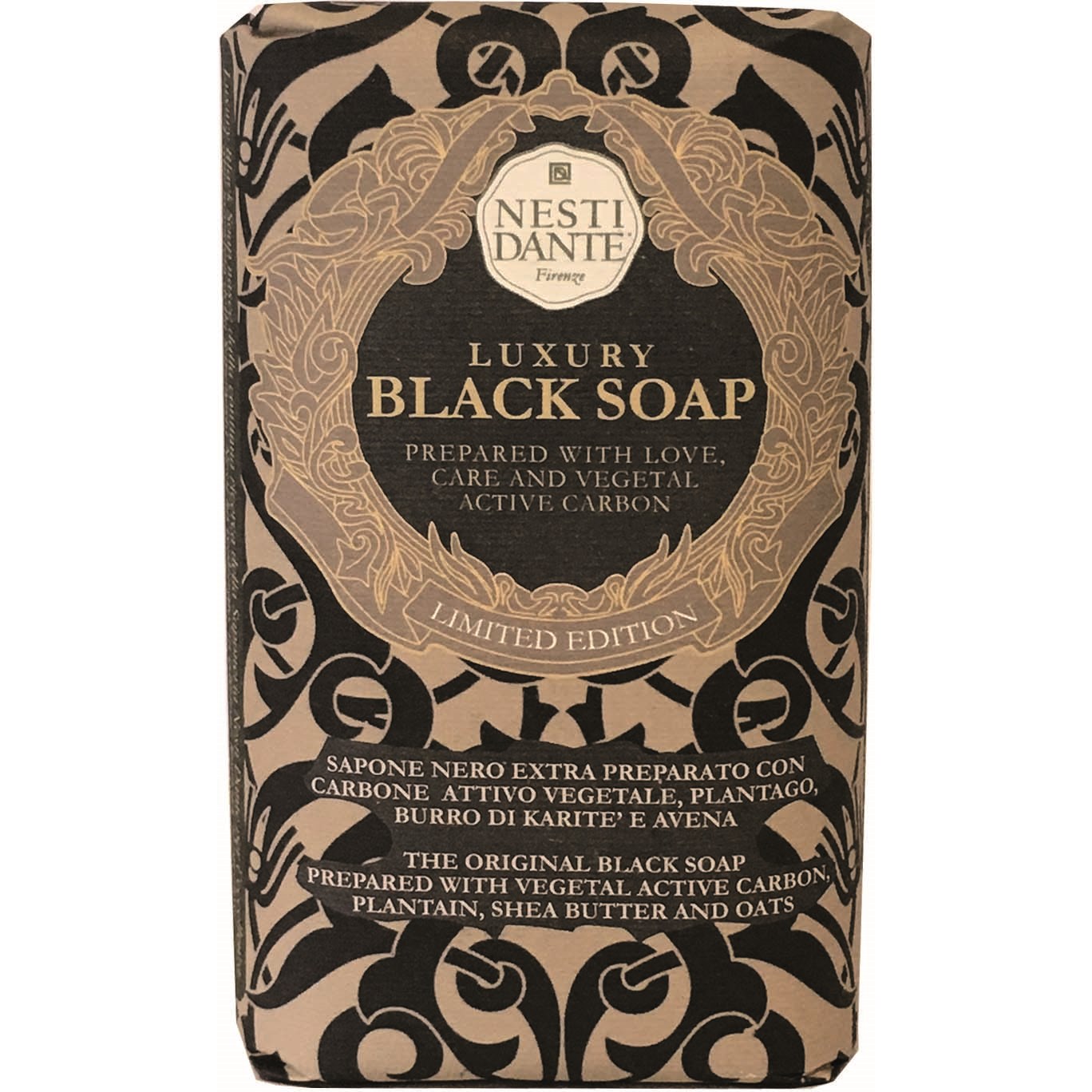 Nesti Dante Luxury Black Soap 250 g billede