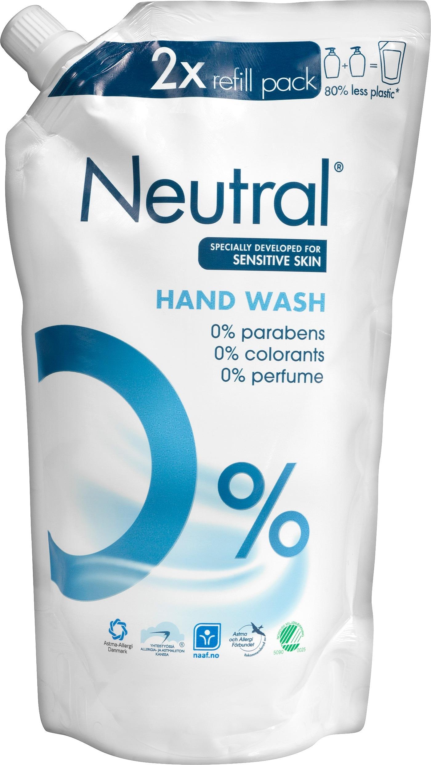 Neutral Hand Wash 0% Perfume Refill 500 ml | lyko.com