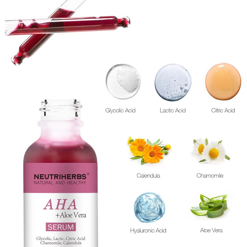 Neutriherbs AHA + Aloe Vera Skin Serum 30 ml (obrázok 8)