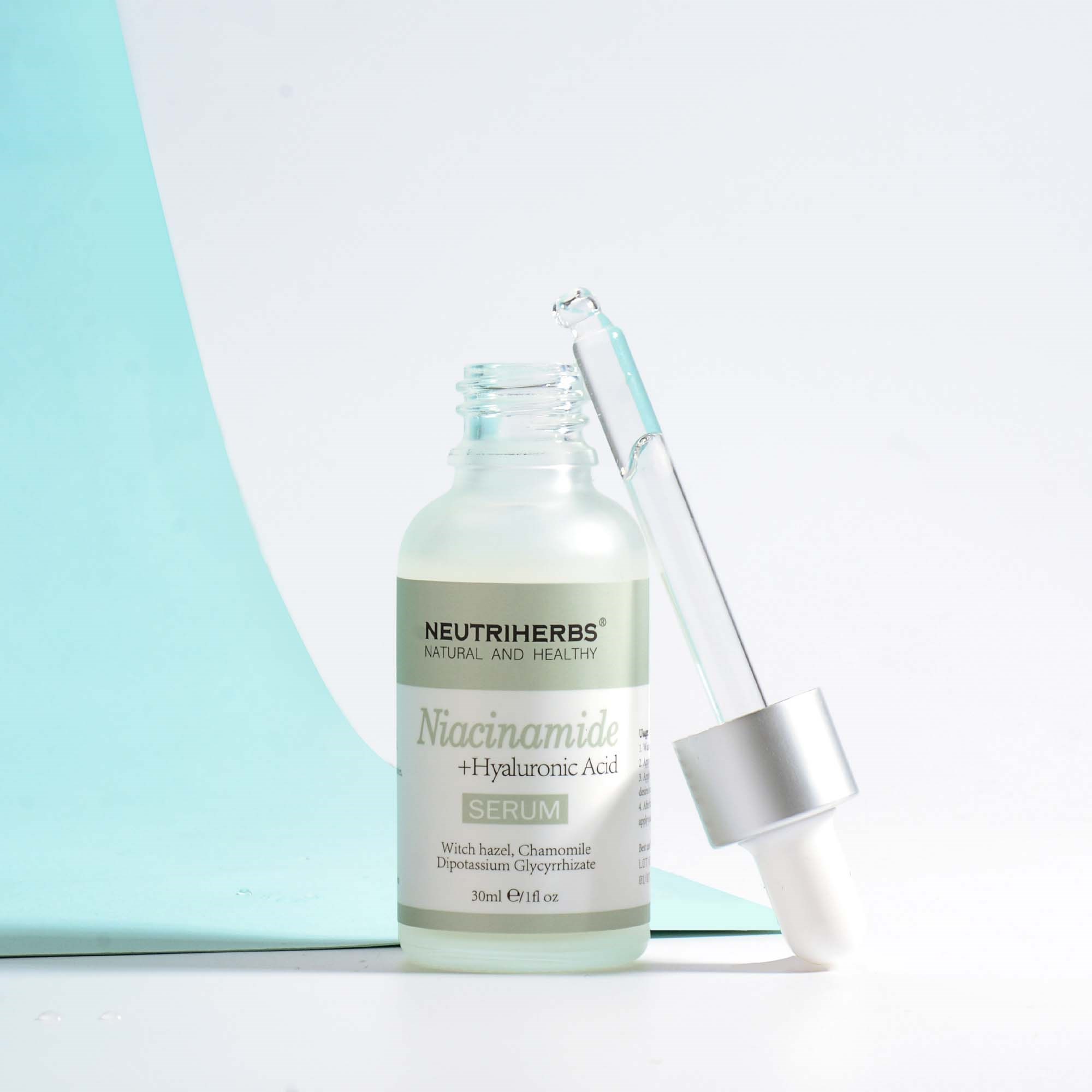 Neutriherbs Niacinamide + Hyaluronsyra Skin Serum 30 ml (obrázok 10)