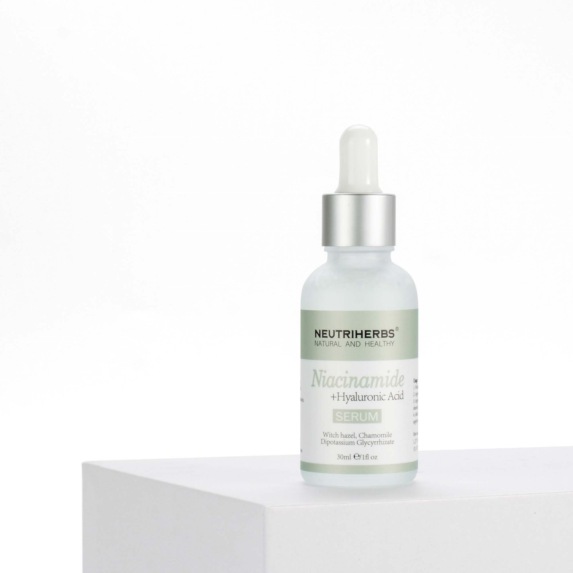 Neutriherbs Niacinamide + Hyaluronsyra Skin Serum 30 ml (obrázok 8)