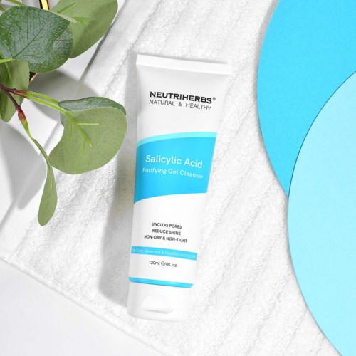 Гель для умывания Neutriherbs Salicylic Acid Purifying Gel Cleanser с салициловой кислотой, для жирной и склонной к акне кожи, 120 мл — фото 6