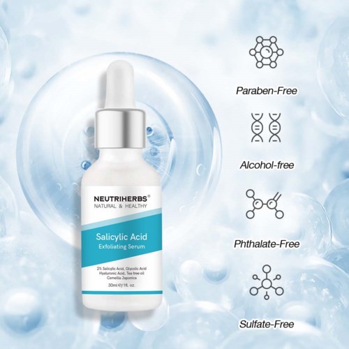 Сыворотка для лица Neutriherbs Salicylic Acid Serum, отшелушивающая, против акне, для жирной и комбинированной кожи, 30 мл — фото 6