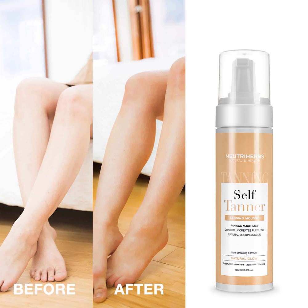 Neutriherbs Self Tanning Mousse 180 ml (obrázok 10)