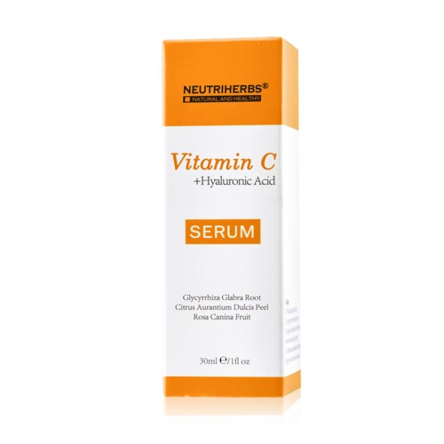Сыворотка для лица Neutriherbs Vitamin C + Hyaluronic Acid Skin Serum, осветляющая, антиоксидантная, 30 мл — фото 3