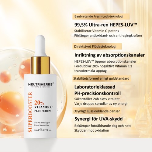 Сыворотка для лица Neutriherbs Vitamin C Plus 20% Brightening Serum, осветляющая, антиоксидантная, 30 мл — фото 8