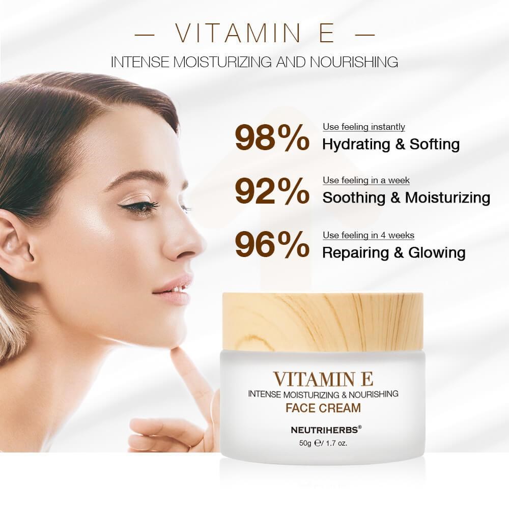 Крем для лица Neutriherbs Vitamin E Face Cream с витамином E, увлажняющий и питательный, 50 мл — фото 4