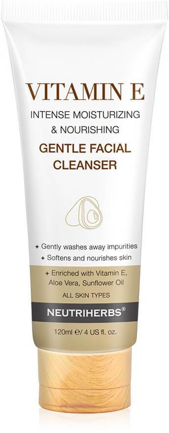 Neutriherbs Vitamin E Gentle Facial Cleanser - Intense Moisturizing & Nourishing 120 ml