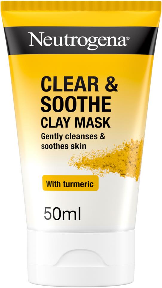 Neutrogena Clear & Soothe Clay Mask 50 ml
