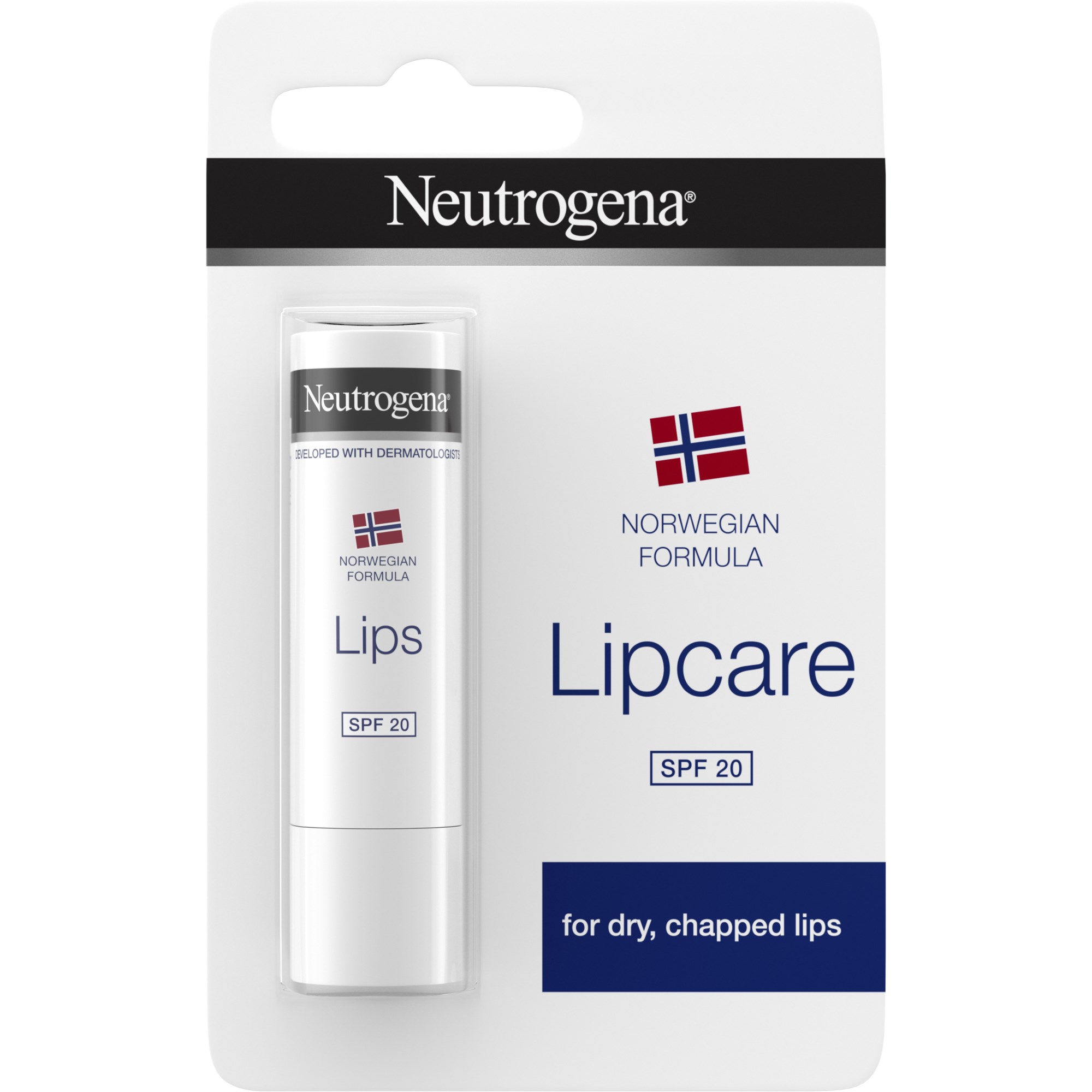 Läs mer om Neutrogena Norweigan Formula Lipcare Spf20 5 ml