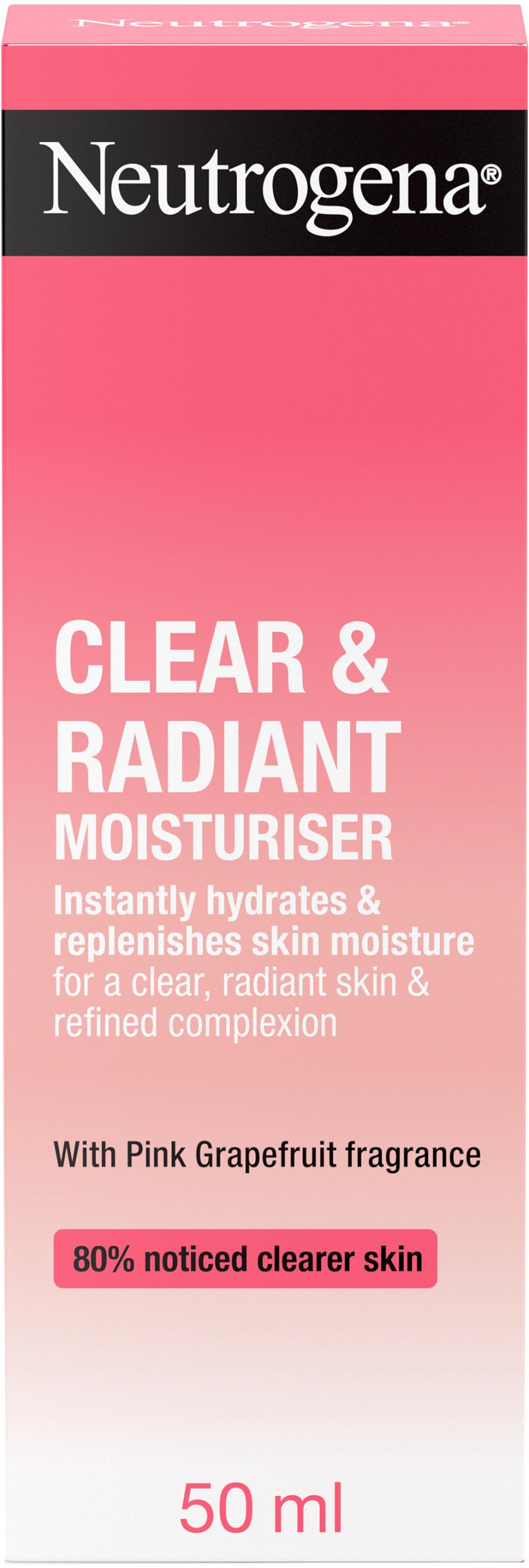 Neutrogena Clear & Radiant Refreshingly Clear Moisturiser 50 ml