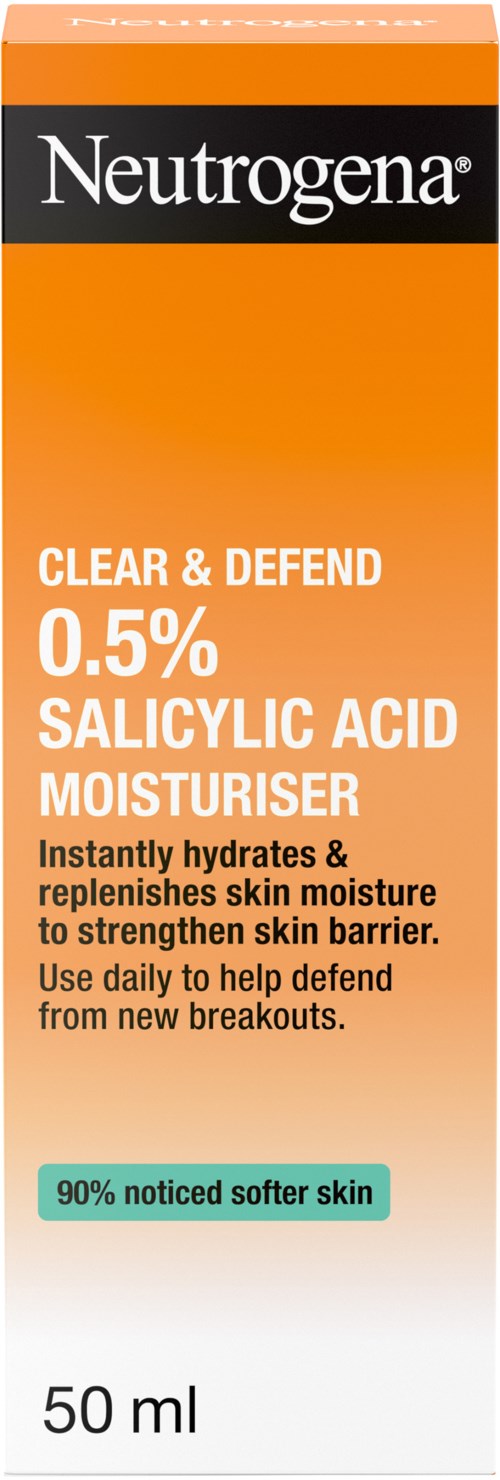 Neutrogena Clear & Defend 0.5 % Salicylic Acid Moisturiser 50 ml