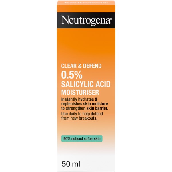 Neutrogena Clear & Defend 0,5 % Salicylic Acid Moisturiser 50 ml