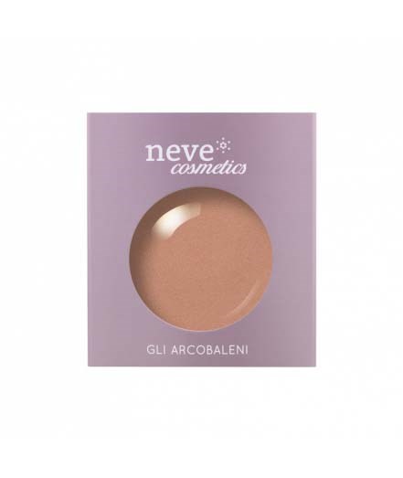 Et kosmetisk produkt i lilla eske med gjennomsiktig vindu, merket Neve Cosmetics GLI ARCOBALENI.