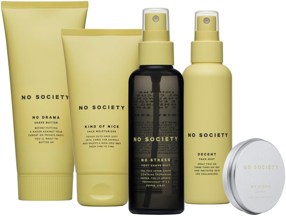 New NO SOCIETY Face Care Package