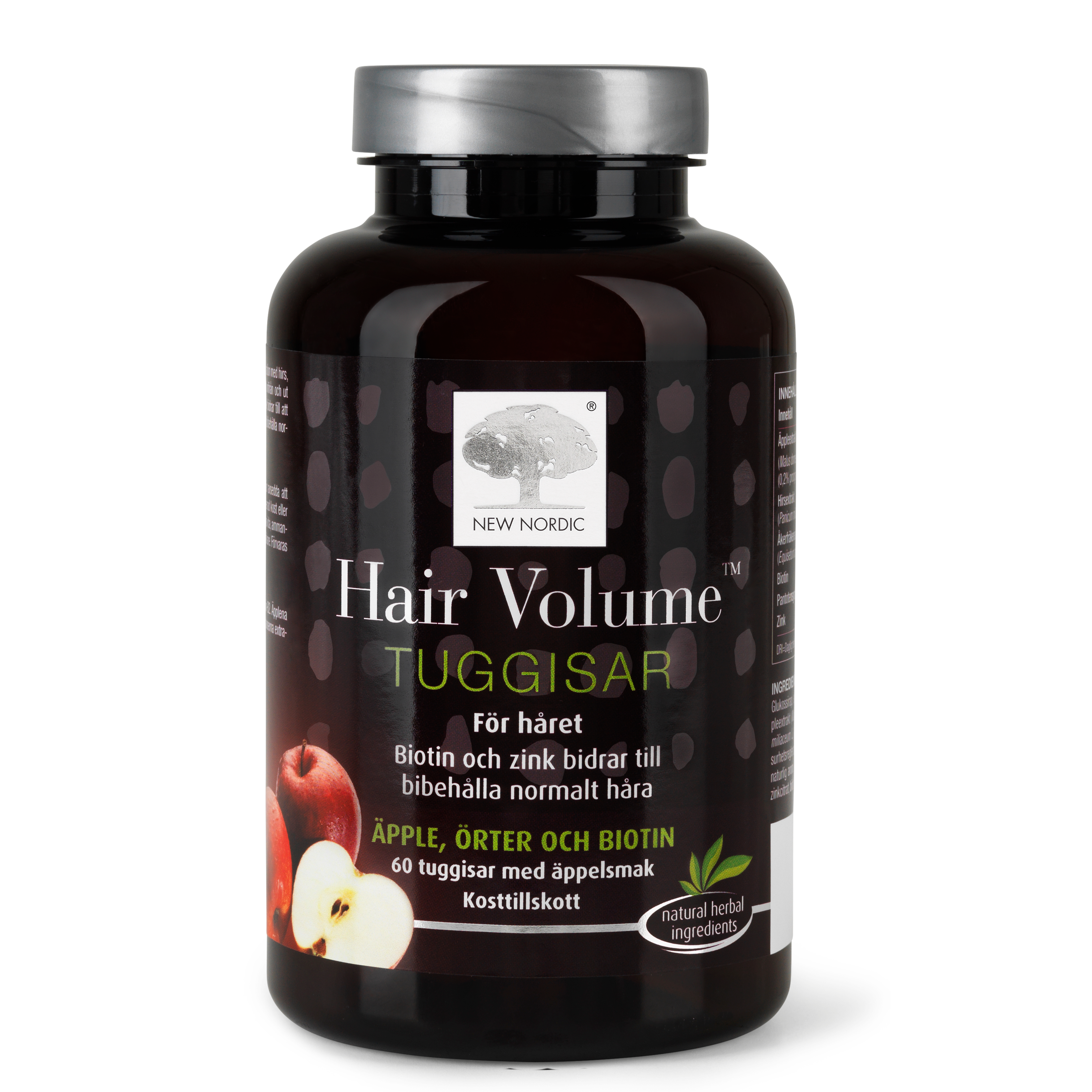 New Nordic Hair Volume – tuggisar 60 st