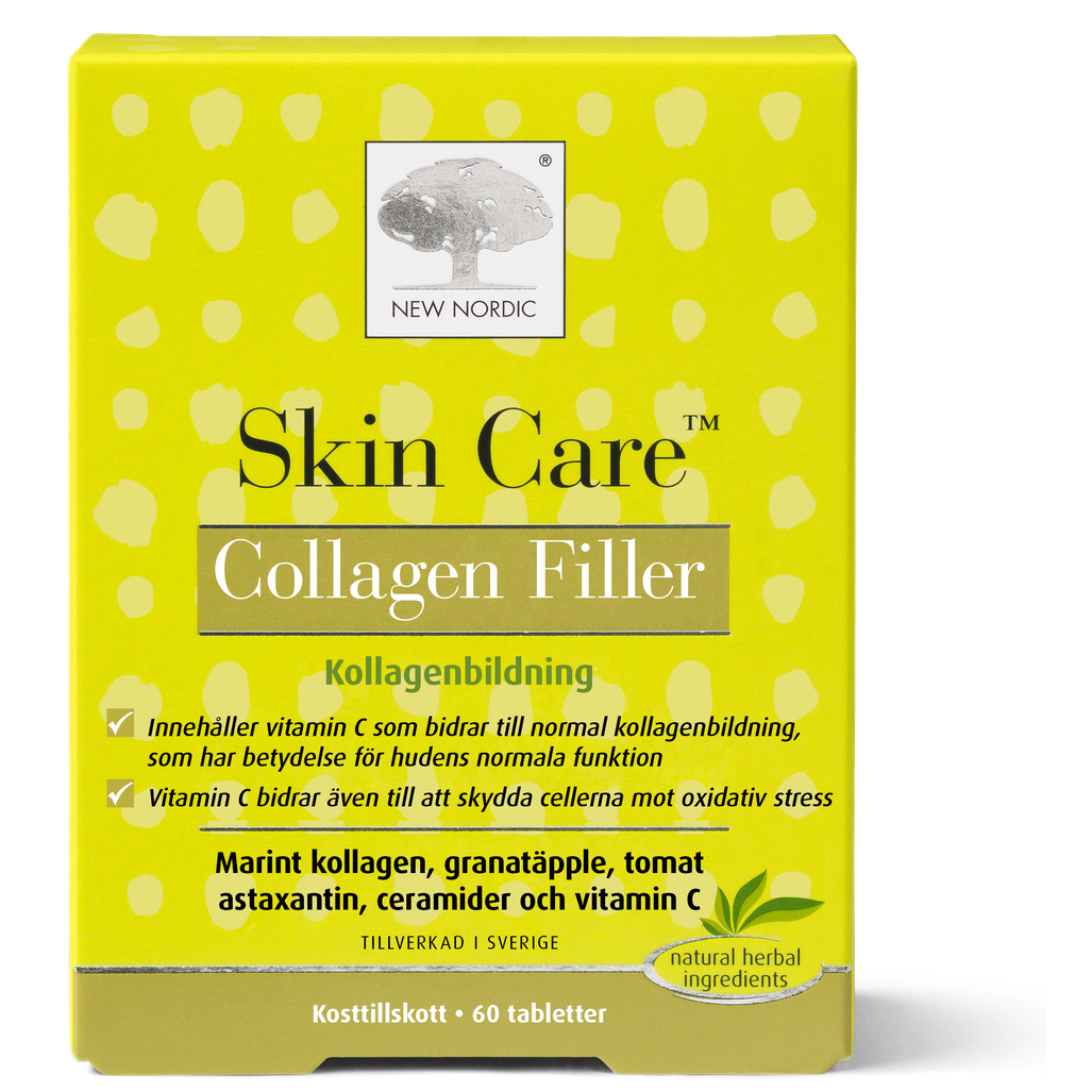 New Nordic Beauty In & Out  Skin Care Collagen Filler  60 st