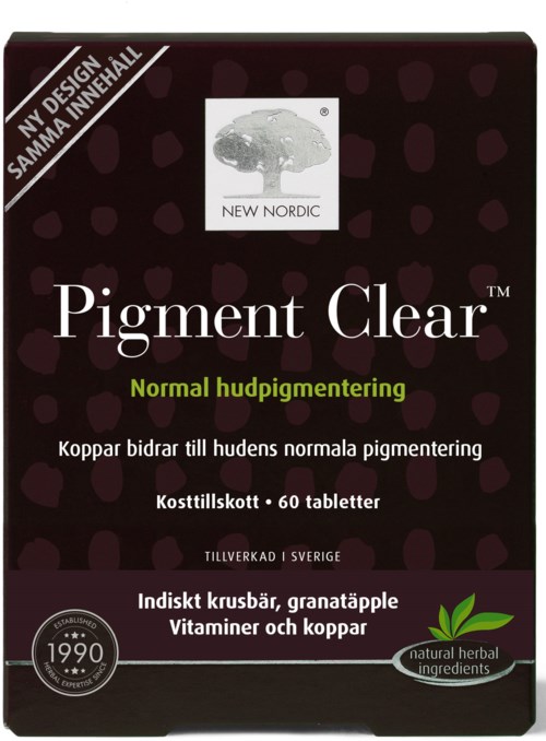 New Nordic Pigment Clear 60 st