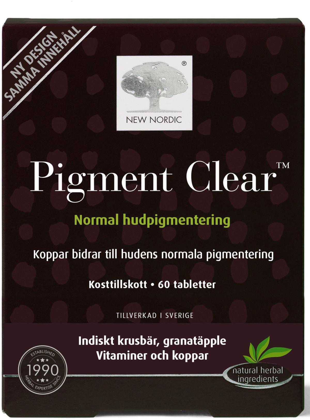 New Nordic Pigment Clear 60 st