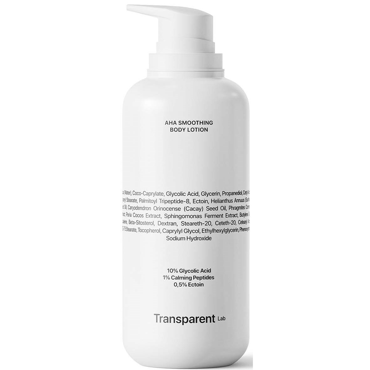NICHE BEAUTY LAB Transparent Lab AHA Smoothing Body Lotion 400 ml